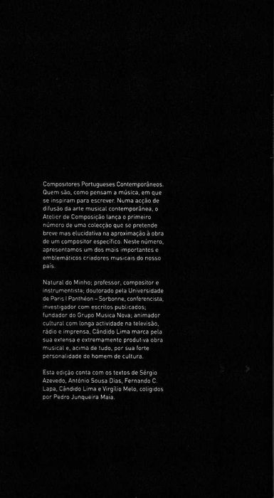 Compositores Portugueses Contemporâneos - Cândido Lima