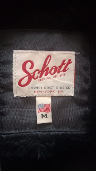Schott NYC  американка парка куртка M