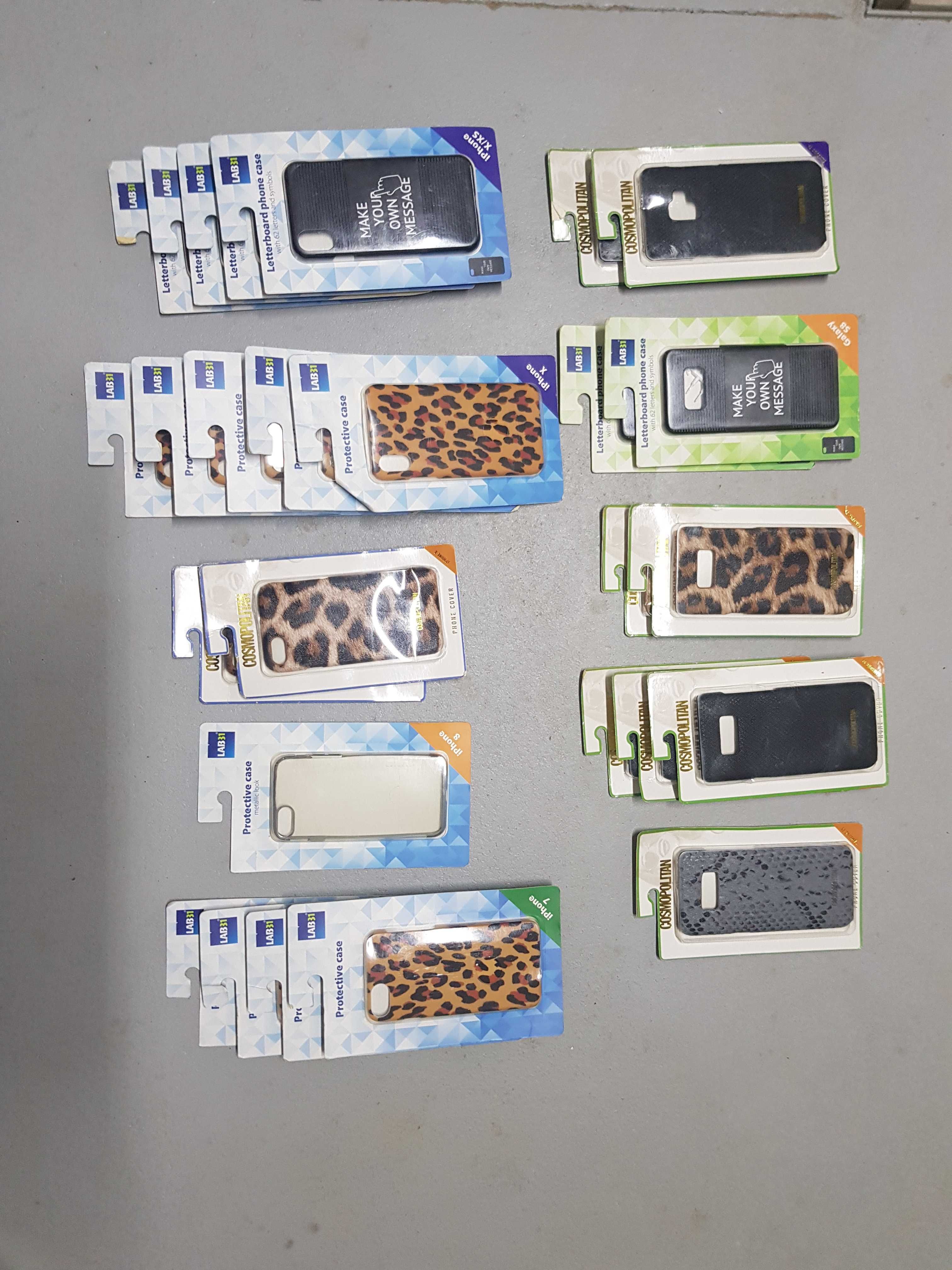 Etui Iphone X XS 7 8, Samsung galaxy S8 S9 LAB 31 COSMOPOLITAN