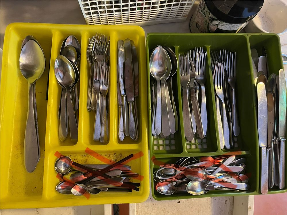 Talheres variados