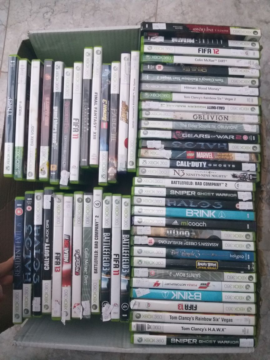 Gry Xbox 360 X360 games pudełkowe na konsole Zestaw

GRY XBOX 360 
Thi