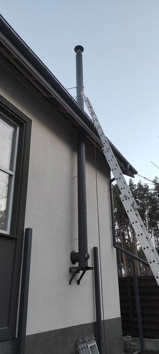 Димоходи Димарі Дымоходы монтаж Установка робота саун бань каміни топк
