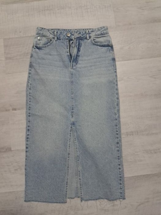 Спідниця джинсова міді