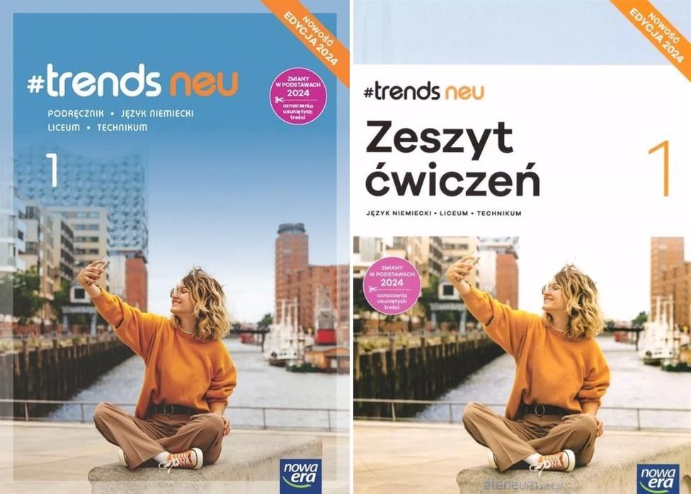#Trends Neu 1 Lo Język Niemiecki Podręcznik + Ćwiczenia Ed. 2024