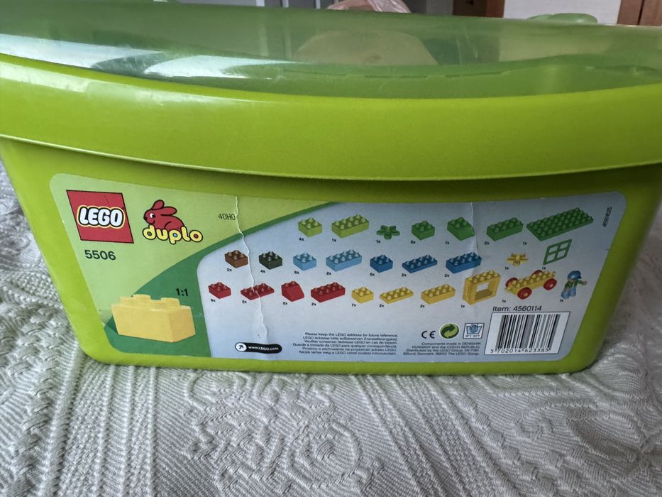 Lego 5506 Duplo Duże pudełko klocków