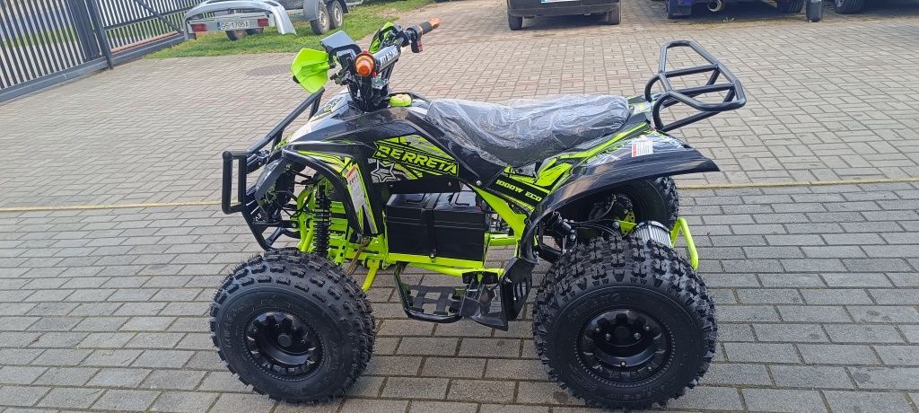 Quad BERETTA ECO 48V 1000W 1500W 8cal LED Automat Raty Dostawa Faktura