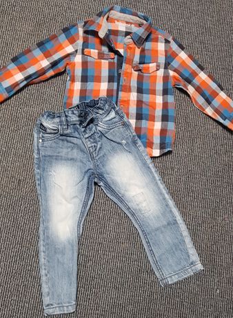 Комплект, костюм, рубашка і джинси