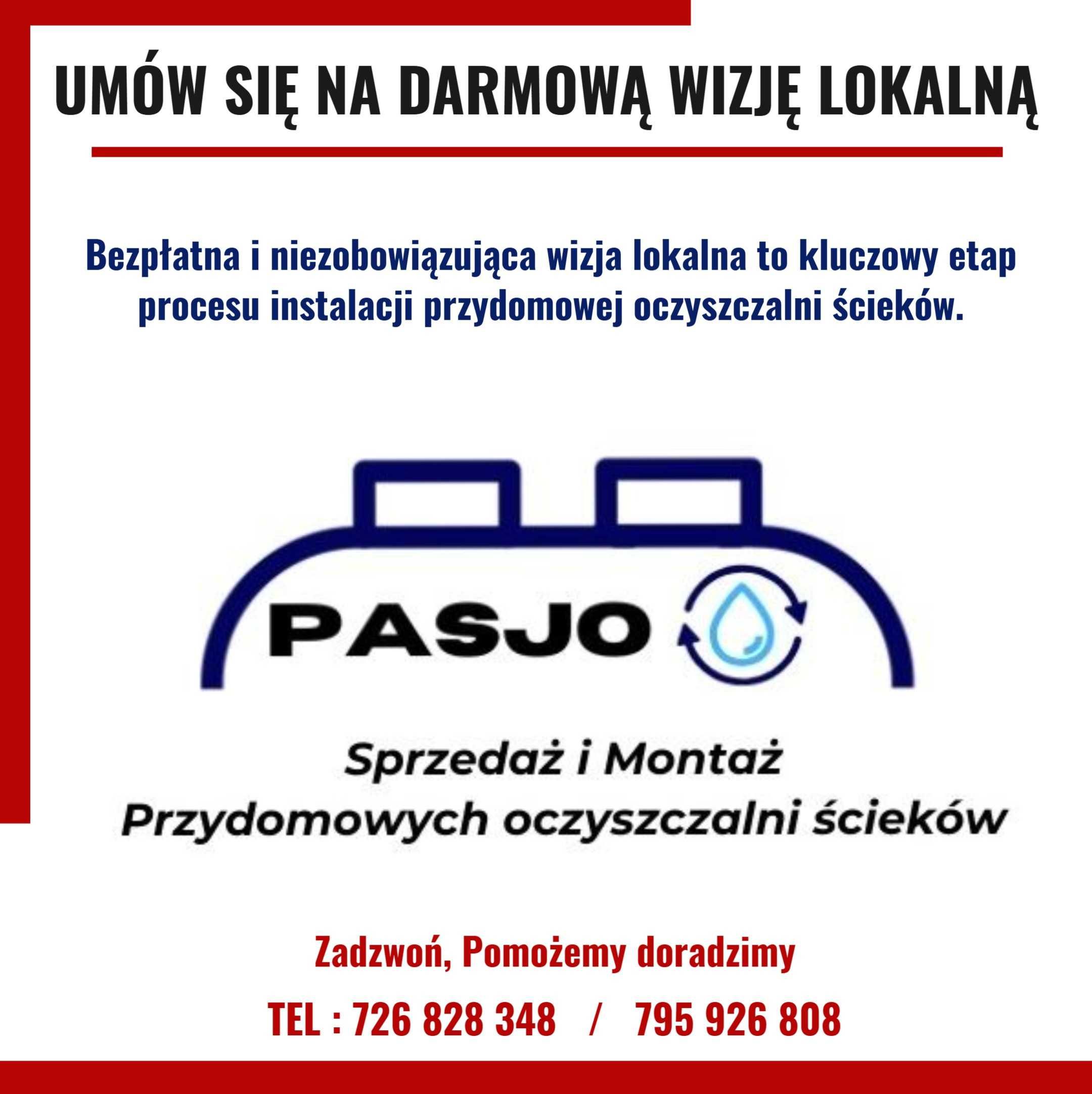 Sprzedaż Montaż Oczyszczalnia Ścieków Biologiczna Ekologiczna