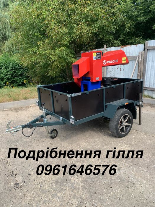 Подрібнення гілля, чистка ділянок, зрізання дерев, демонтаж будівель