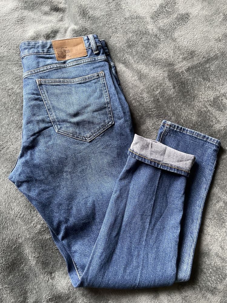 Spodnie jeansowe slim comfort Pull&Bear