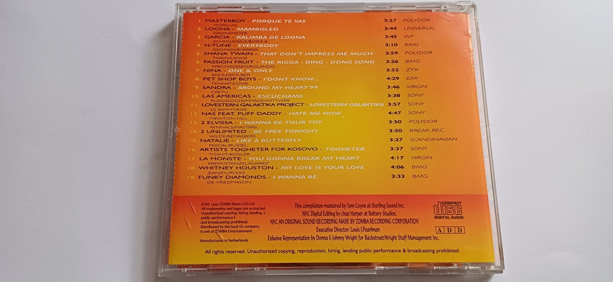 CD VIVA dance club  1999 vol. 11