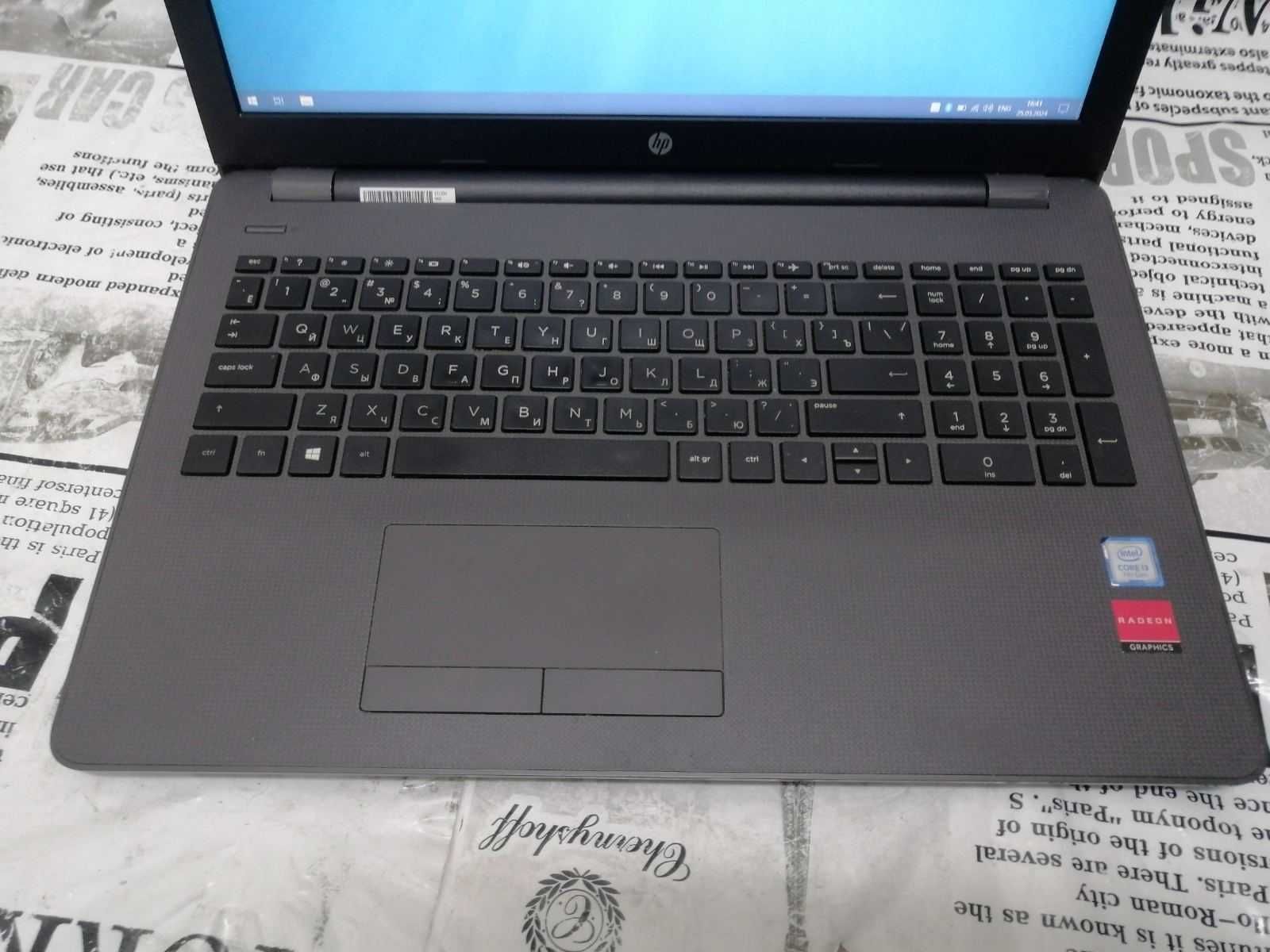 Игровой HP 250 G6 i3-7020u/8Gb/256 GB SSD/Radeon r5 m330(2GB). 15,6".