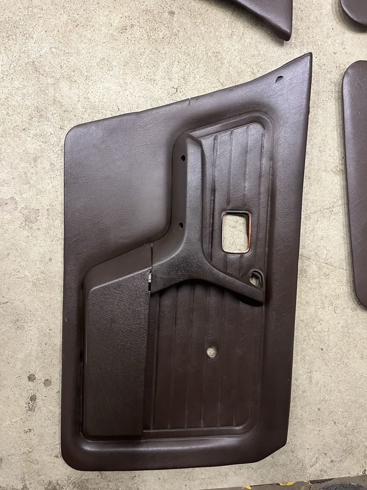 Bmw e30 boczki drzwi 4d,boczki brązowe rarytas