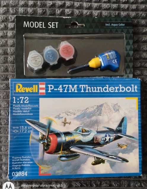 Model samolotu do sklejania P-47M Thunderbolt 1:72 Revell