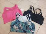 3 firmowe topy damskie -rozmiar-M