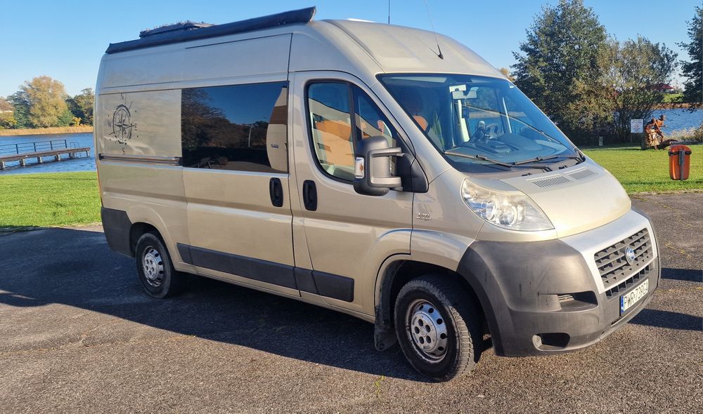 Fiat Ducato Kampervan webasto klima solar