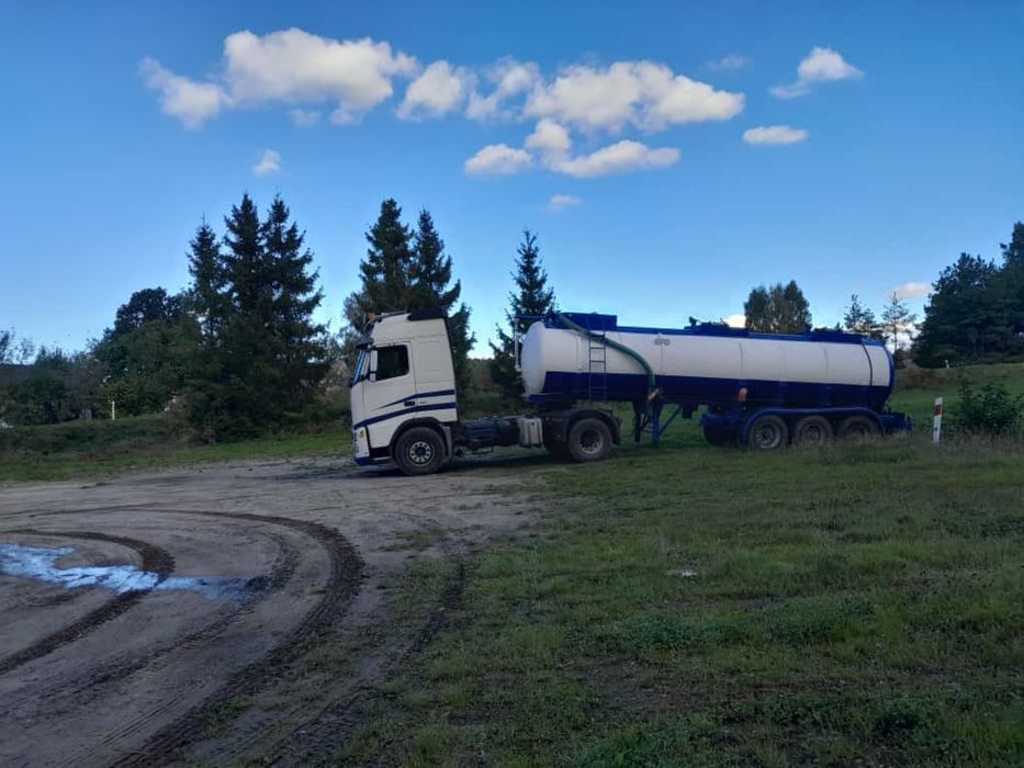 Naczepa cysterna, beczka. 22000 litrów.