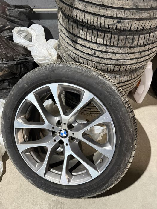 Титани r20 bmw g05 з майже новою резиною pirelli