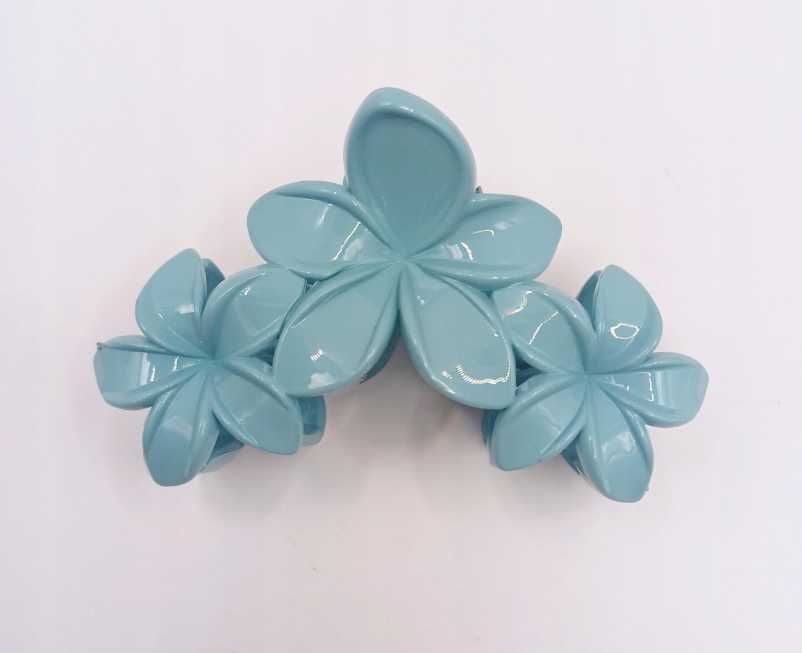 KLAMRA KWIAT szczęka duża SPINKA do włosów kwiatek HAWAJSKA klamra26