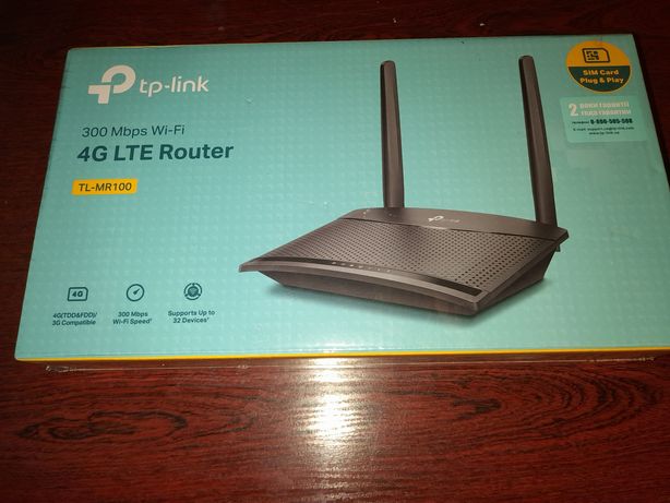 4G LTE Wi-Fi роутер TP-LINK TL-MR100