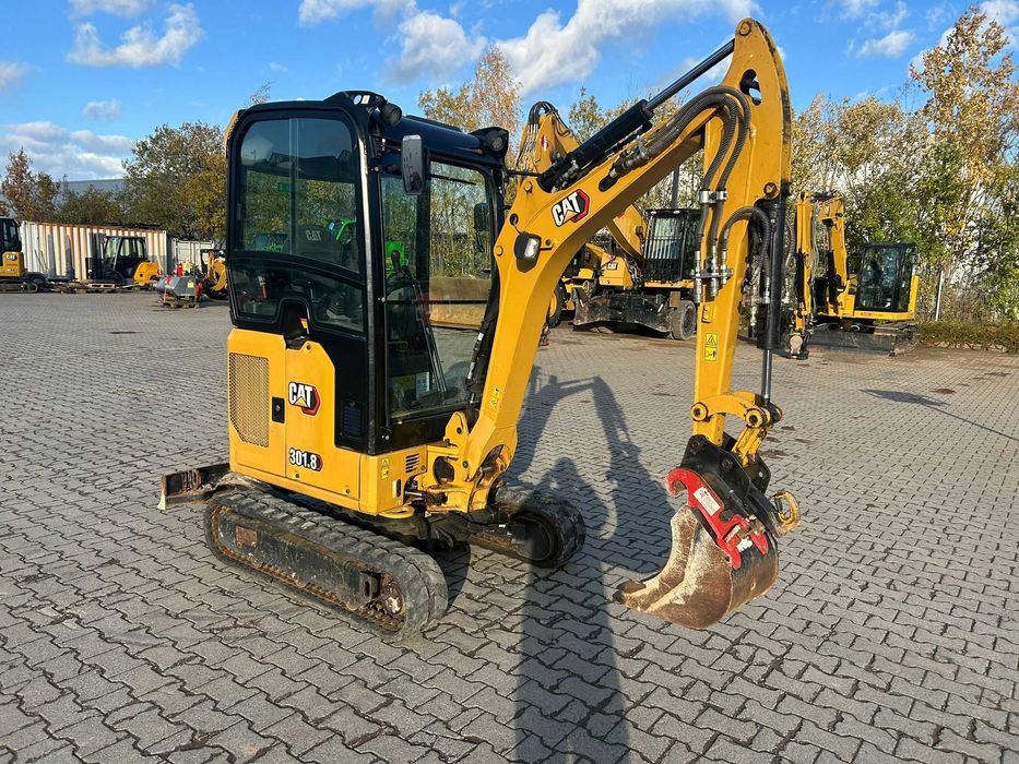 Minikoparka CAT 301.8 - 2021rok - 1117 godzin  / Cat 301.8, 302.7, 303