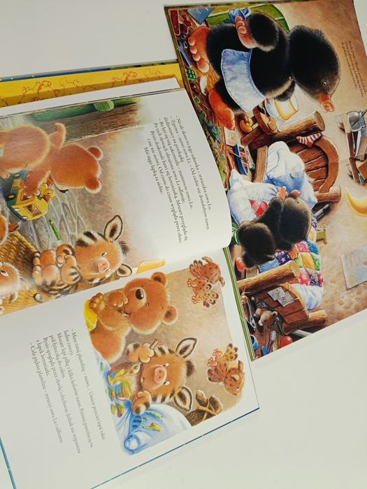 Zestaw 2 szt książek krecik feliks i jego ulubione przygody miś byś
-