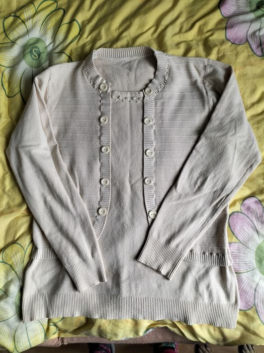 Bluzka ciepła z długim rękawem