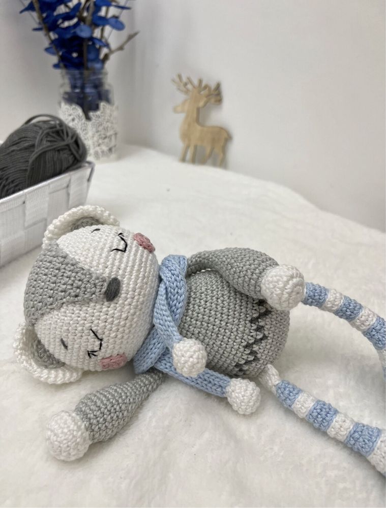 Urso polar em croche / amigurumi