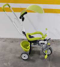 Triciclo baby balance com ajustes (rodas de borracha silenciosas)
