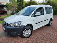 Volkswagen Caddy Salon Polska 1.6 102 KM Navi Bluetooth 5 osobowy