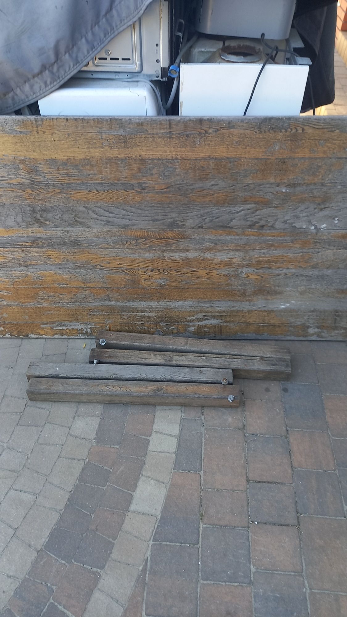 Stol dębowy 150x80x80