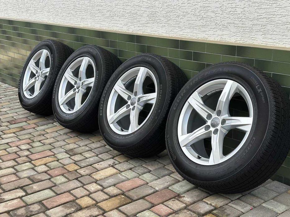 Диски з шинами 5x112 R18 Audi A4 A5 A6 A7 Q5 VW Volkswagen Skoda Seat