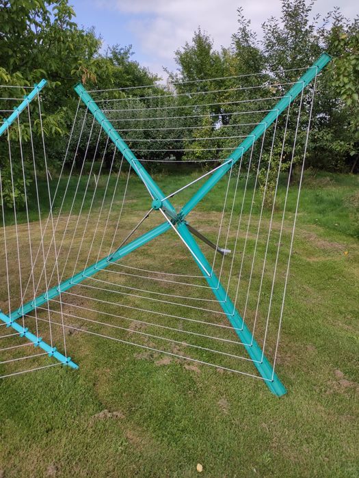 Suszarka ogrodowa składana zielona Leifheit