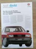 Prospekt Audi 80 direkt