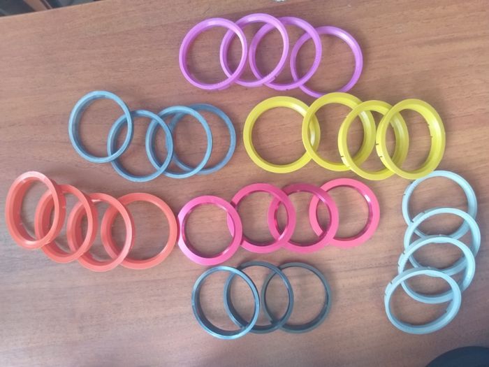 Центровочні кільца МЕТАЛ АЛЮМІНІЙ адаптер/Болти/Гайки/Проставки