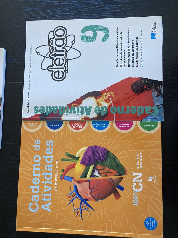 Cadernos de atividades 9.º ano