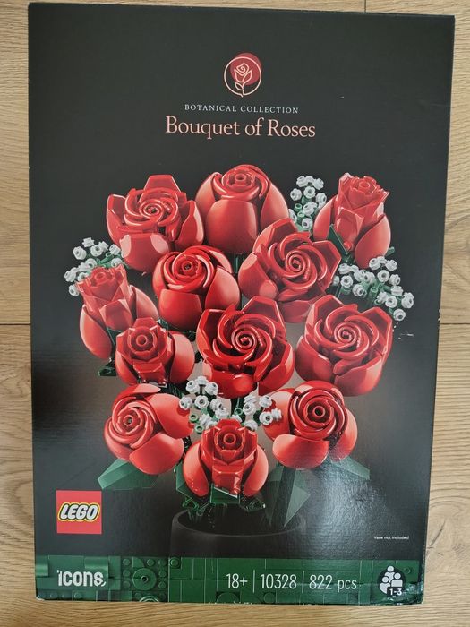 LEGO icons róże 10328 Bouquet of Roses