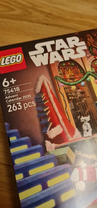 LEGO Star Wars 75418 — Advent Calendar 2025, NOVO E SELADO