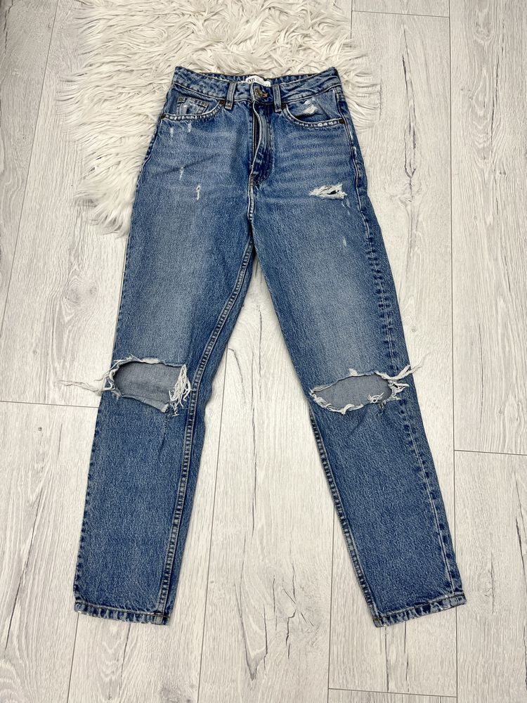 Джинси Zara рвані