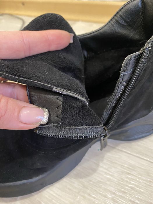 Ботинки замш 32 размер