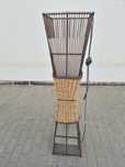 Lampa podłogowa ratanowa 130cm