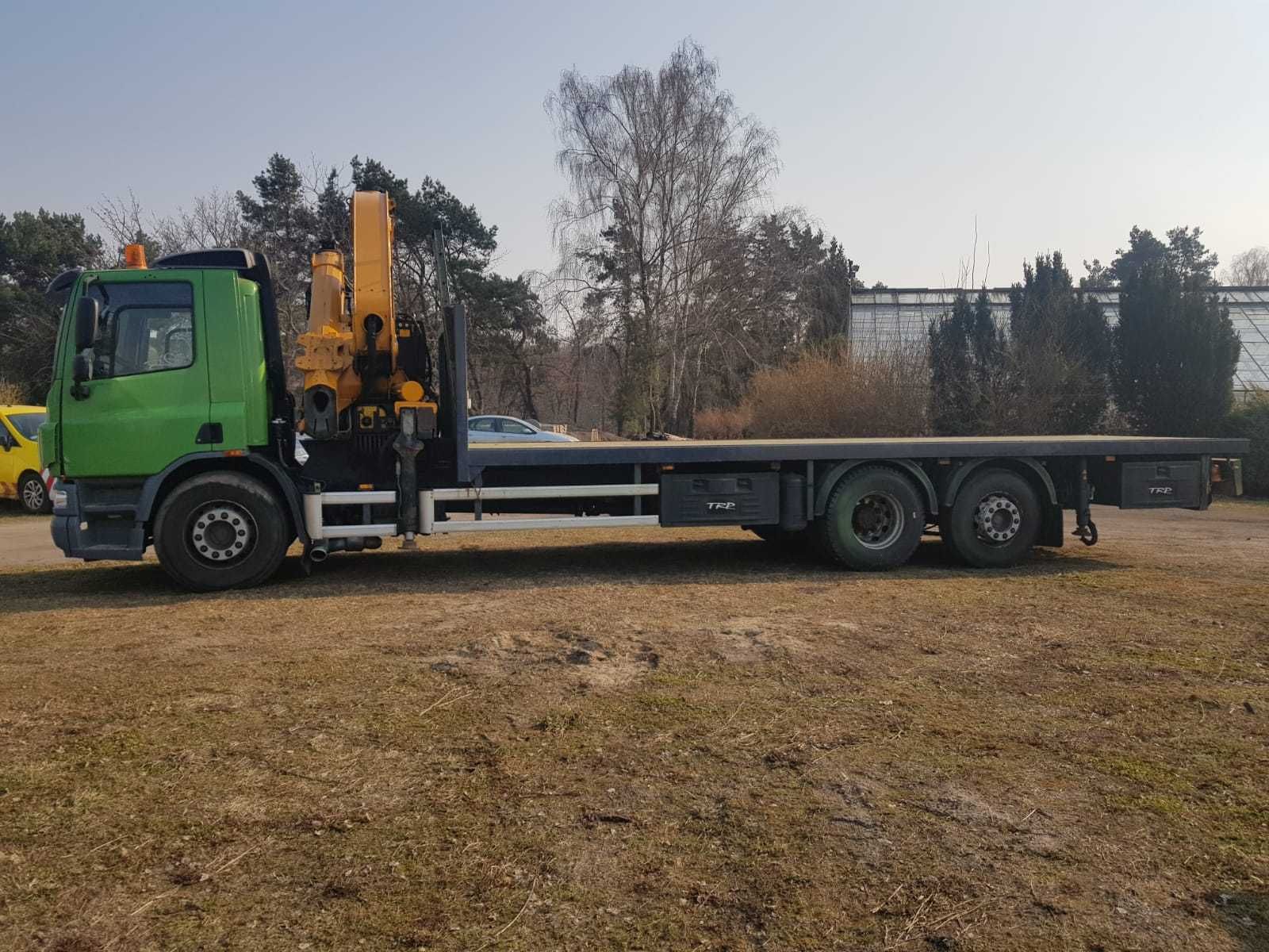 Usługi transportowe HDS o mocy 13 Ton  ładunki do 10m Dźwig