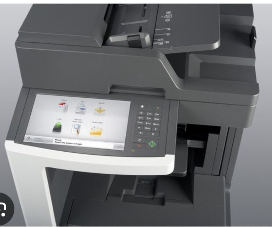Lexmark MX 812de drukarka urządzenie wielofunkcyjne