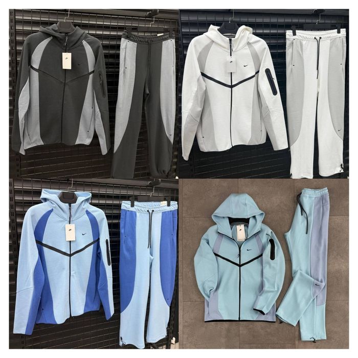 Новинка Чоловічий состюм спортивний  Nike Tech  fleece штани Baggy