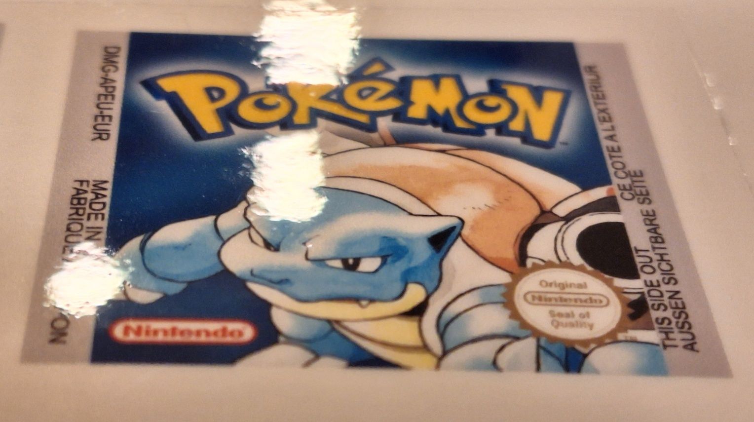 Zamienne etykiety na wkłady do Nintendo Game Boy: Wykonane na zamówien