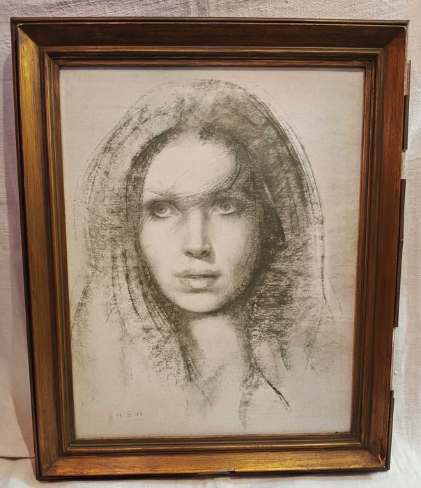 Quadro Retrato Mulher