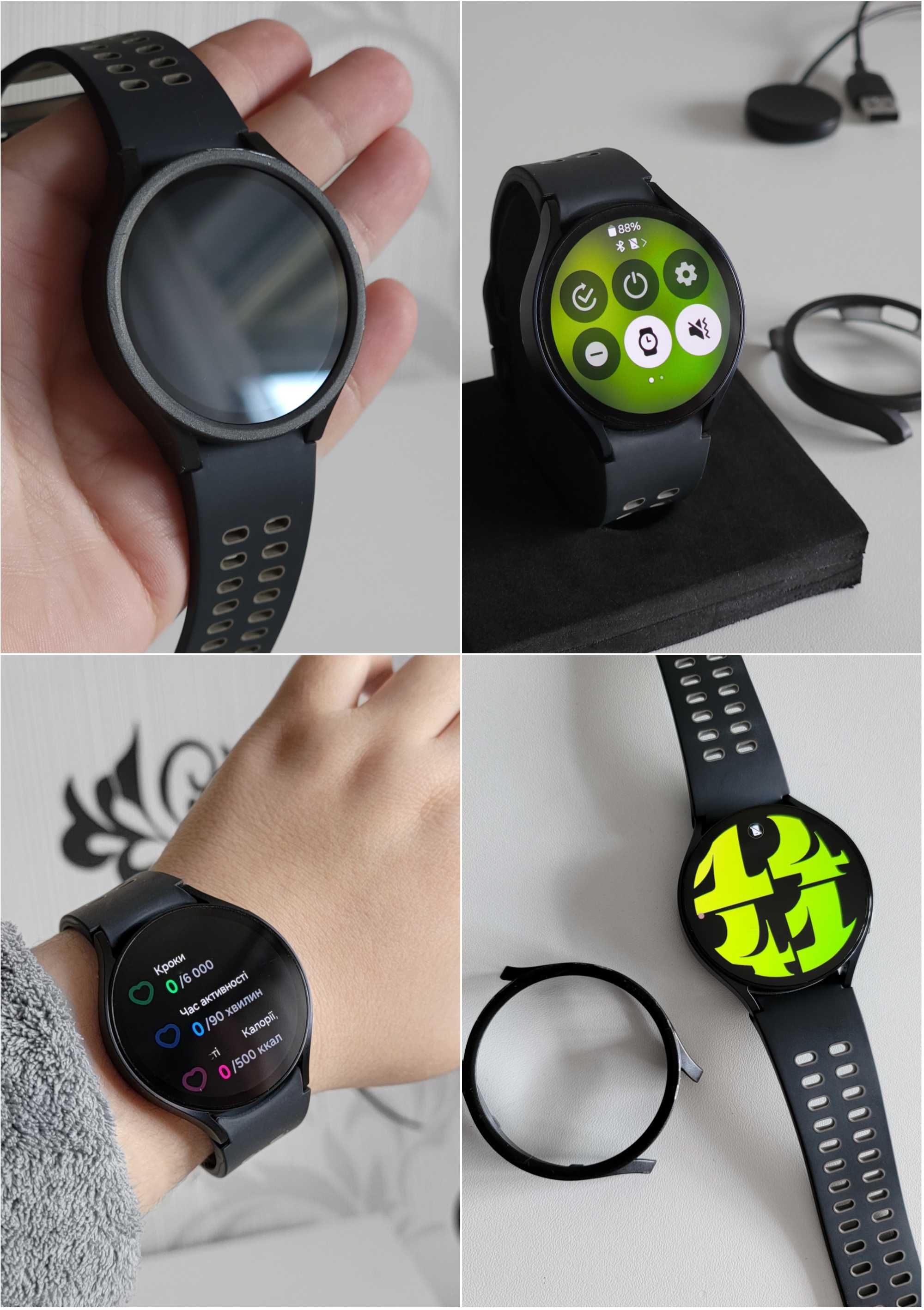 Смарт-годинник Samsung Galaxy Watch 6 44mm / SM-R940 / Black