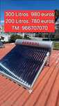 PAINEL SOLAR 300 LITROS certificado para habitações novas - usadas 980