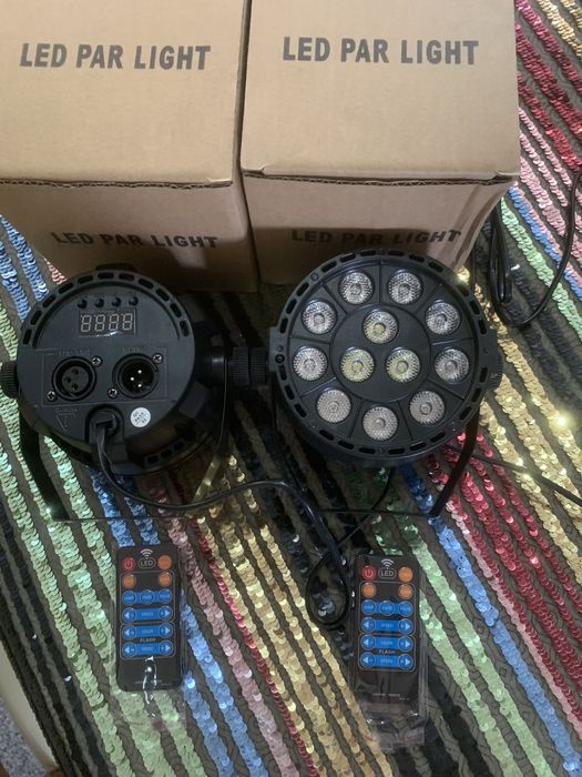 Par led 12x3w novos em caixa