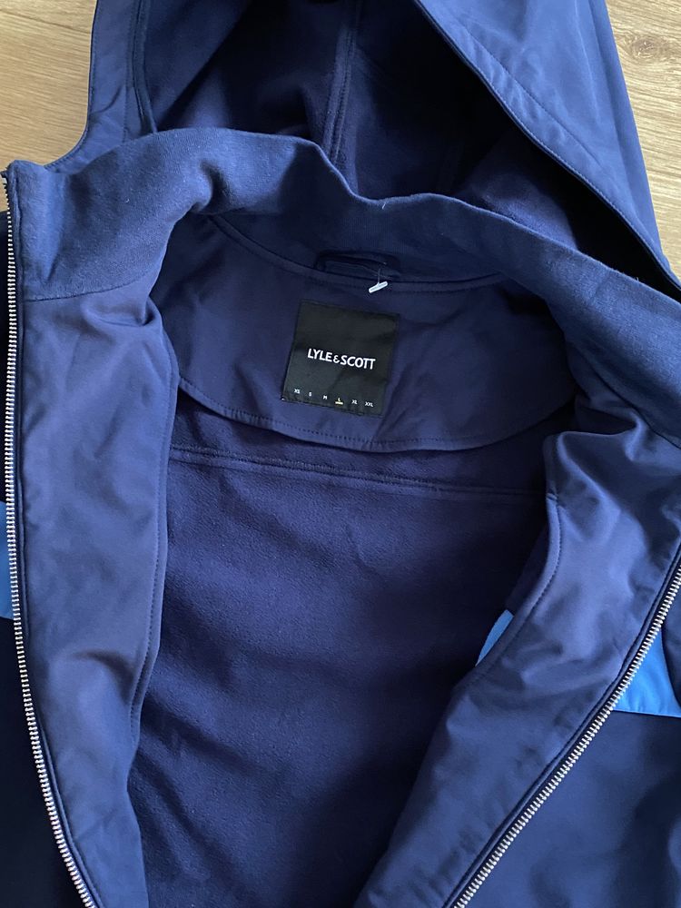 Lyle & Scott kurtka przejściowa L męska granatowa